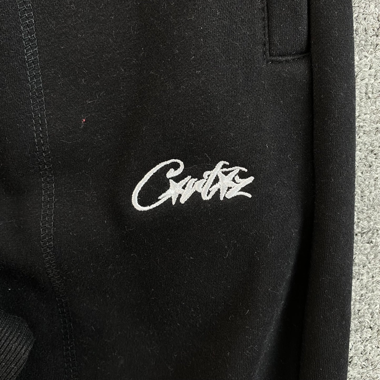 Corteiz HMP V2 Sweatpants Black