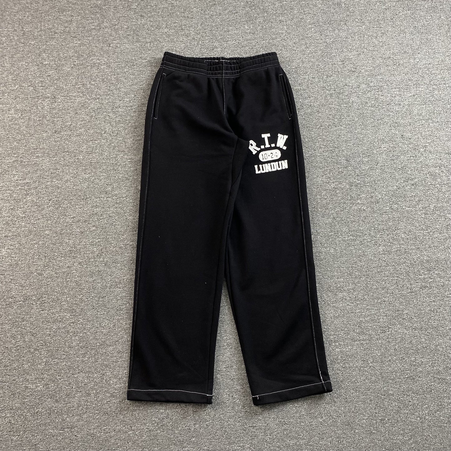 Corteiz RTW College Sweatpant Black