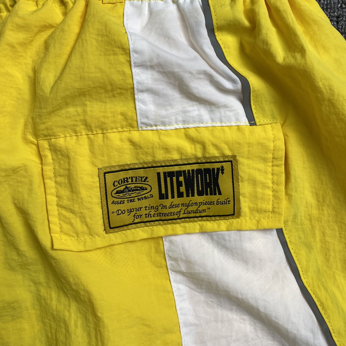 Corteiz Spring Shorts Yellow