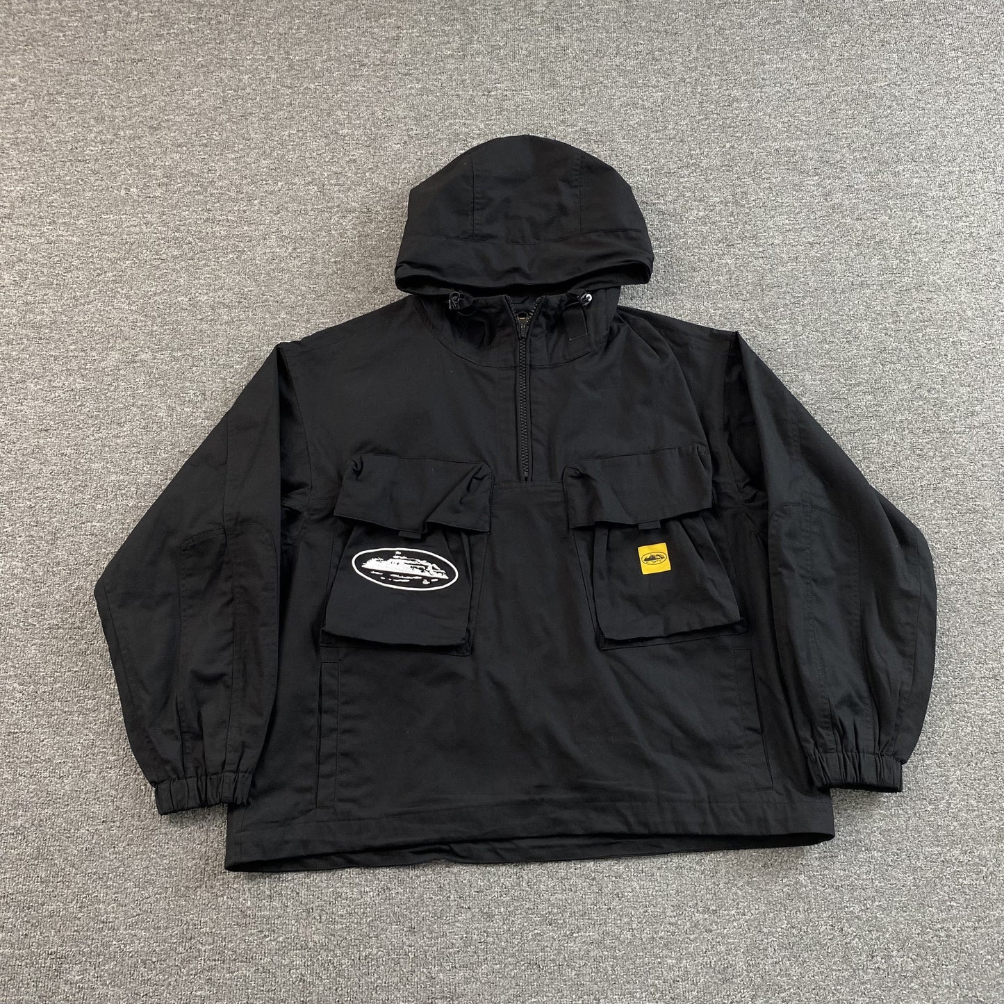 Corteiz Storm Jacket Black