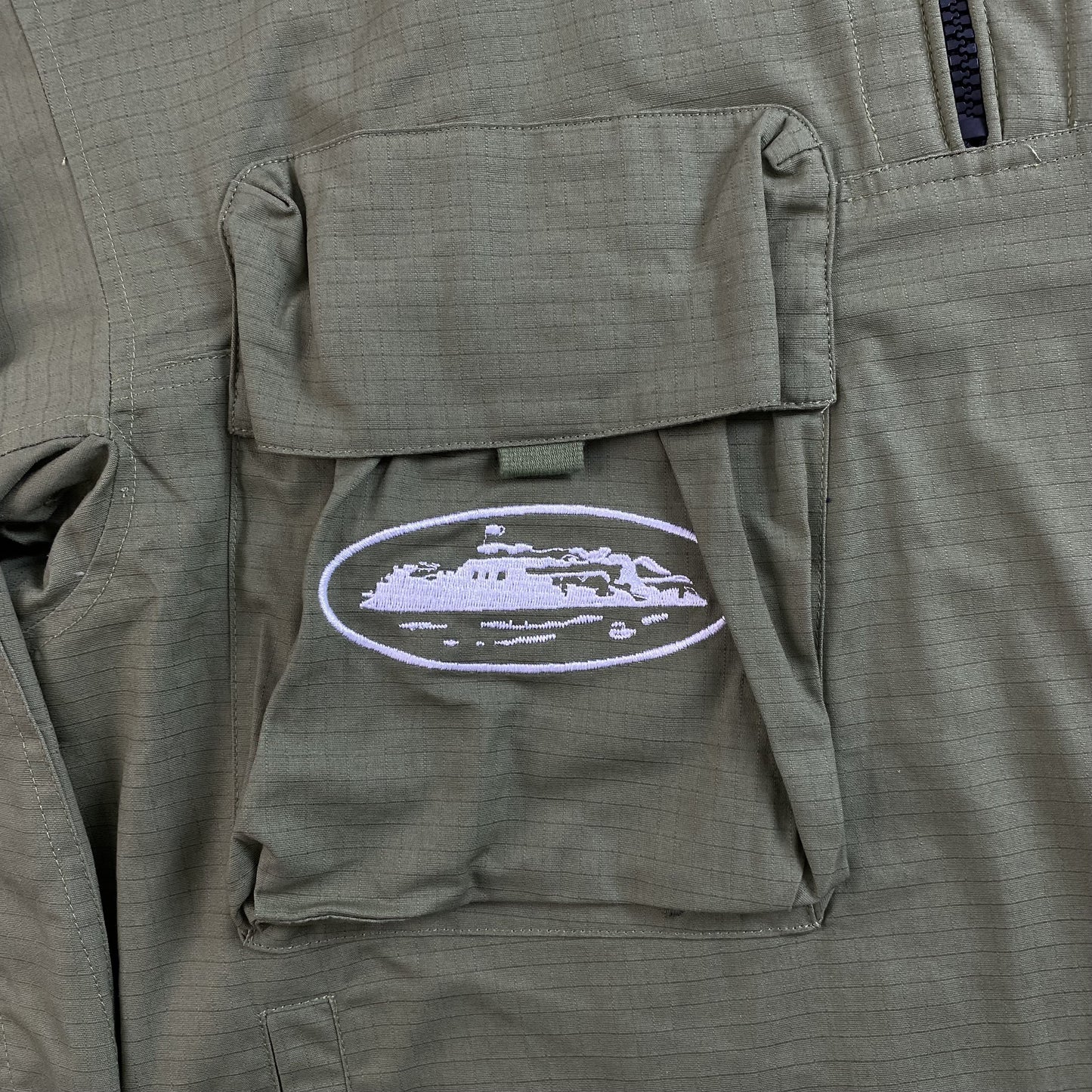 Corteiz Storm Jacket Green
