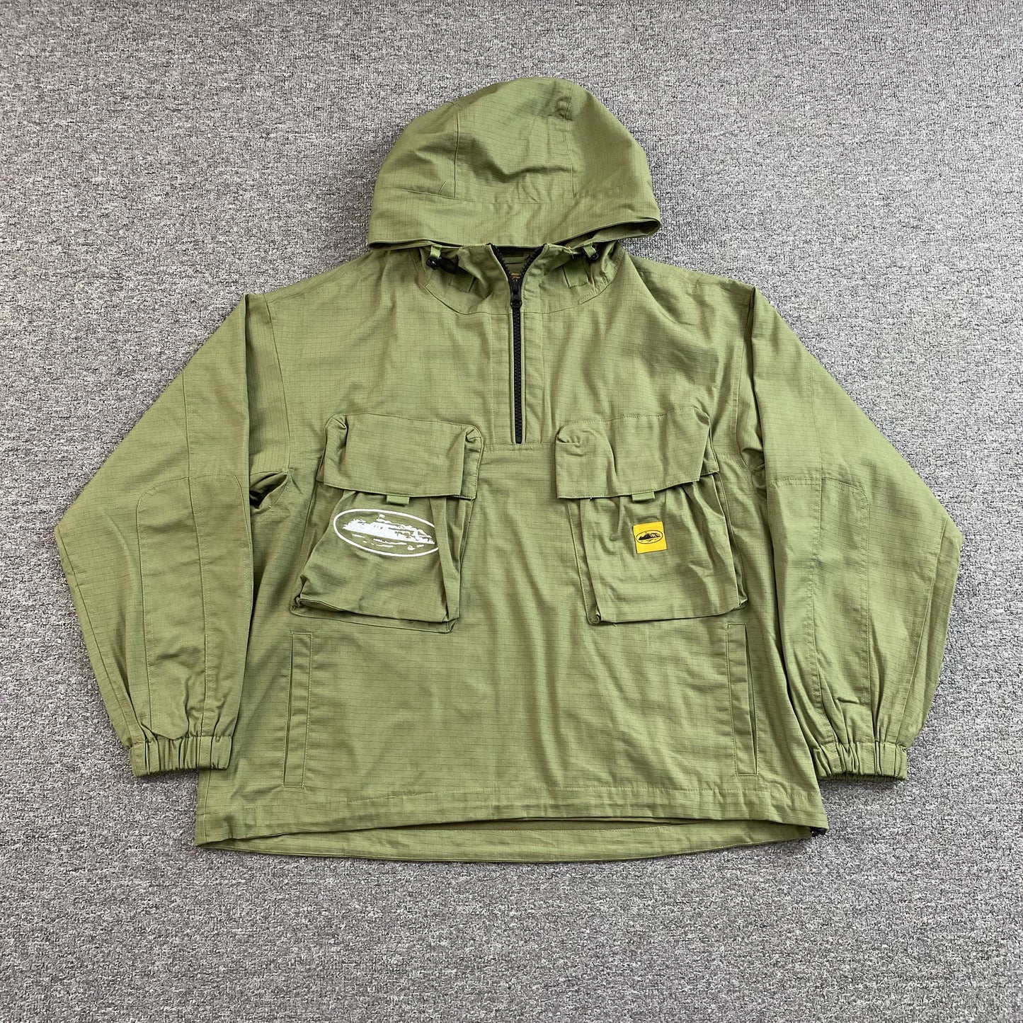Corteiz Storm Jacket Green