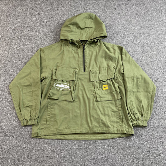 Corteiz Storm Jacket Green