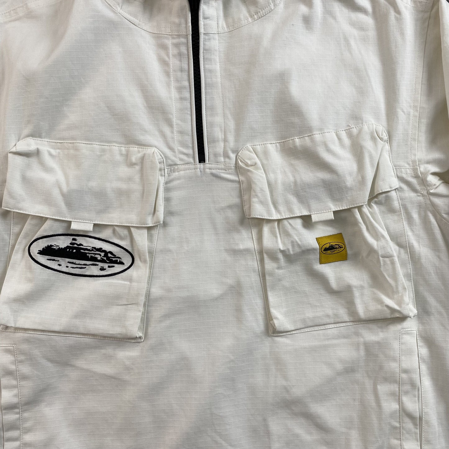 Corteiz Storm Jacket White