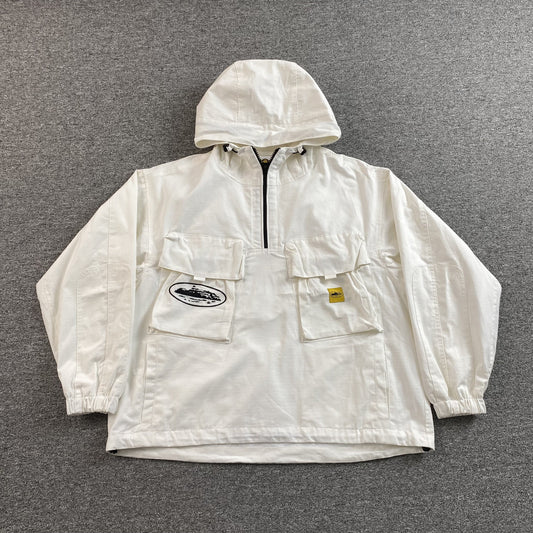 Corteiz Storm Jacket White