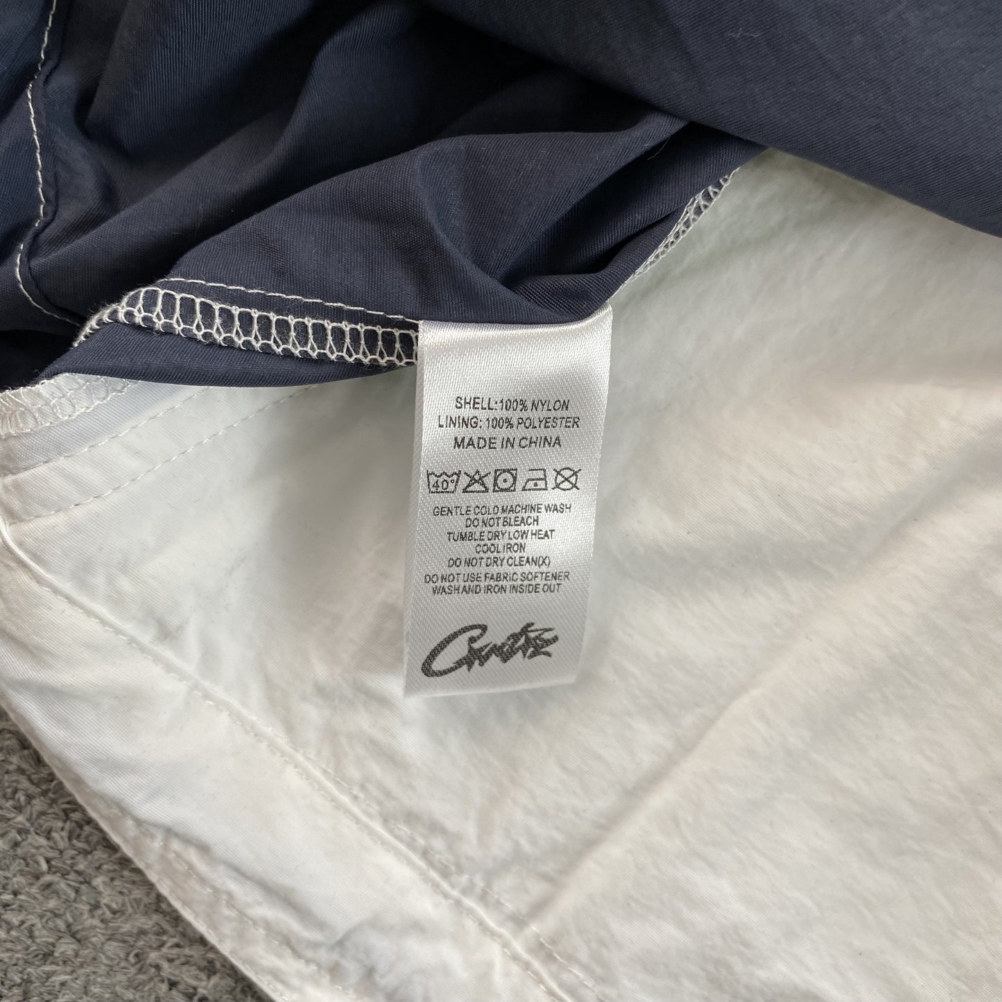 Corteiz Wingz Shuku Jacket White