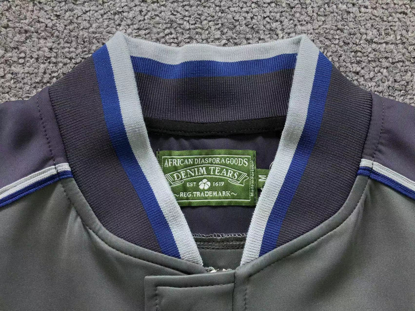 Denim Tears Track Jacket Grey