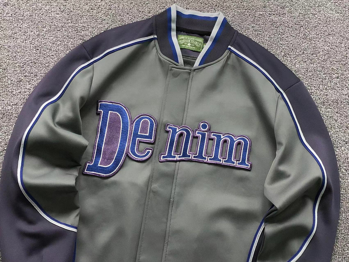Denim Tears Track Jacket Grey
