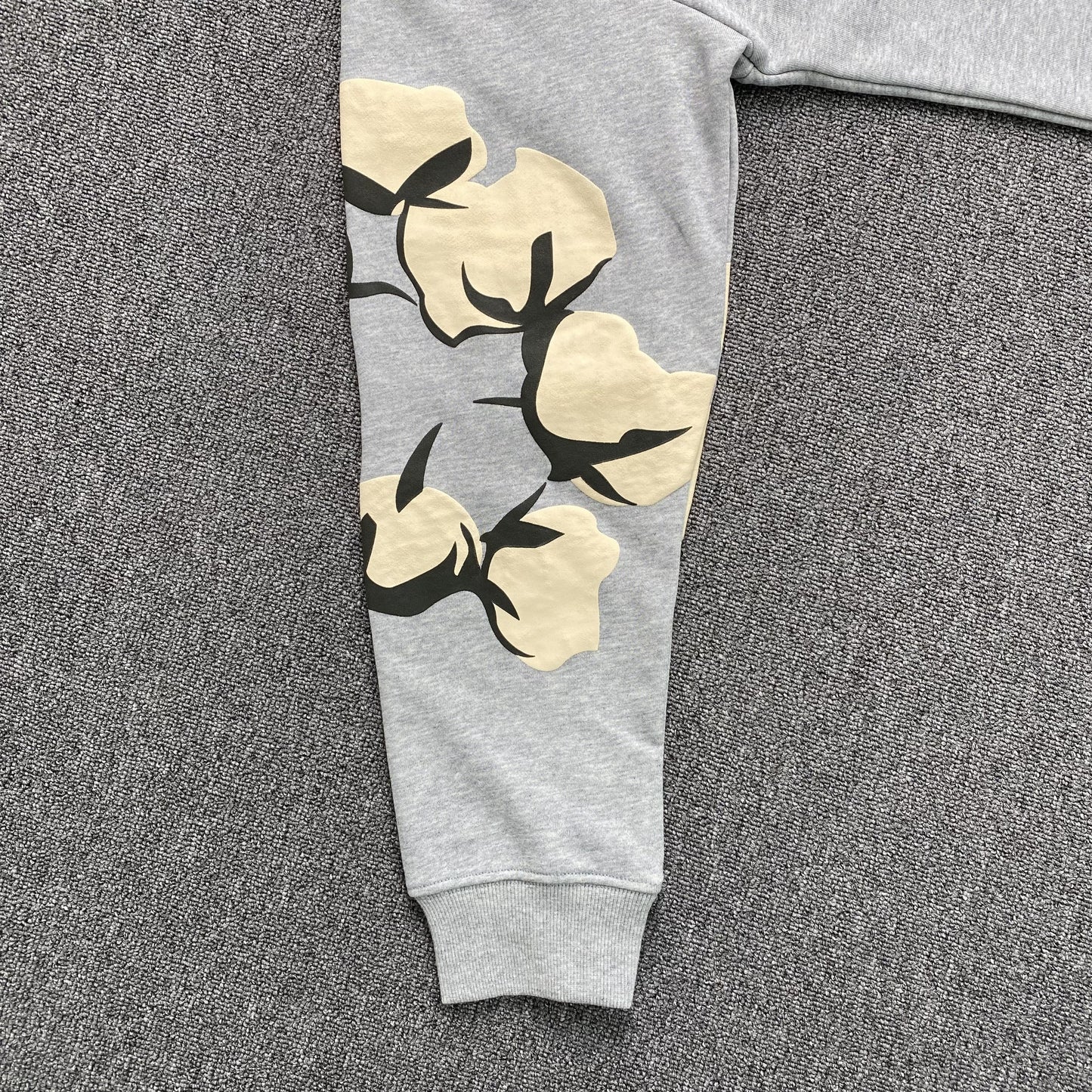 Denim Tears x CPFM Cactus Tears Crewneck Grey