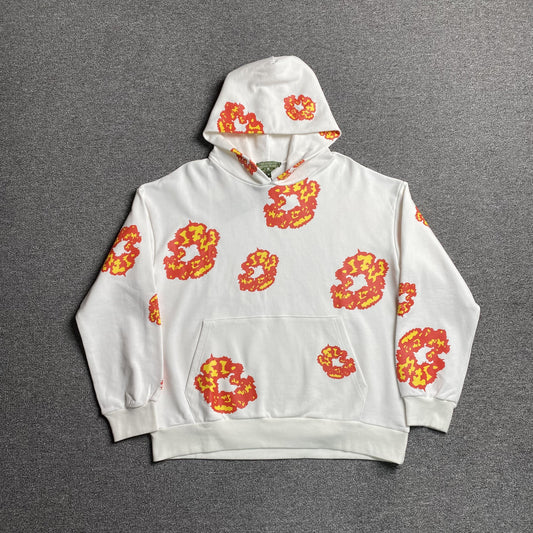 Denim Tears X Offset Wreath Hoodie White