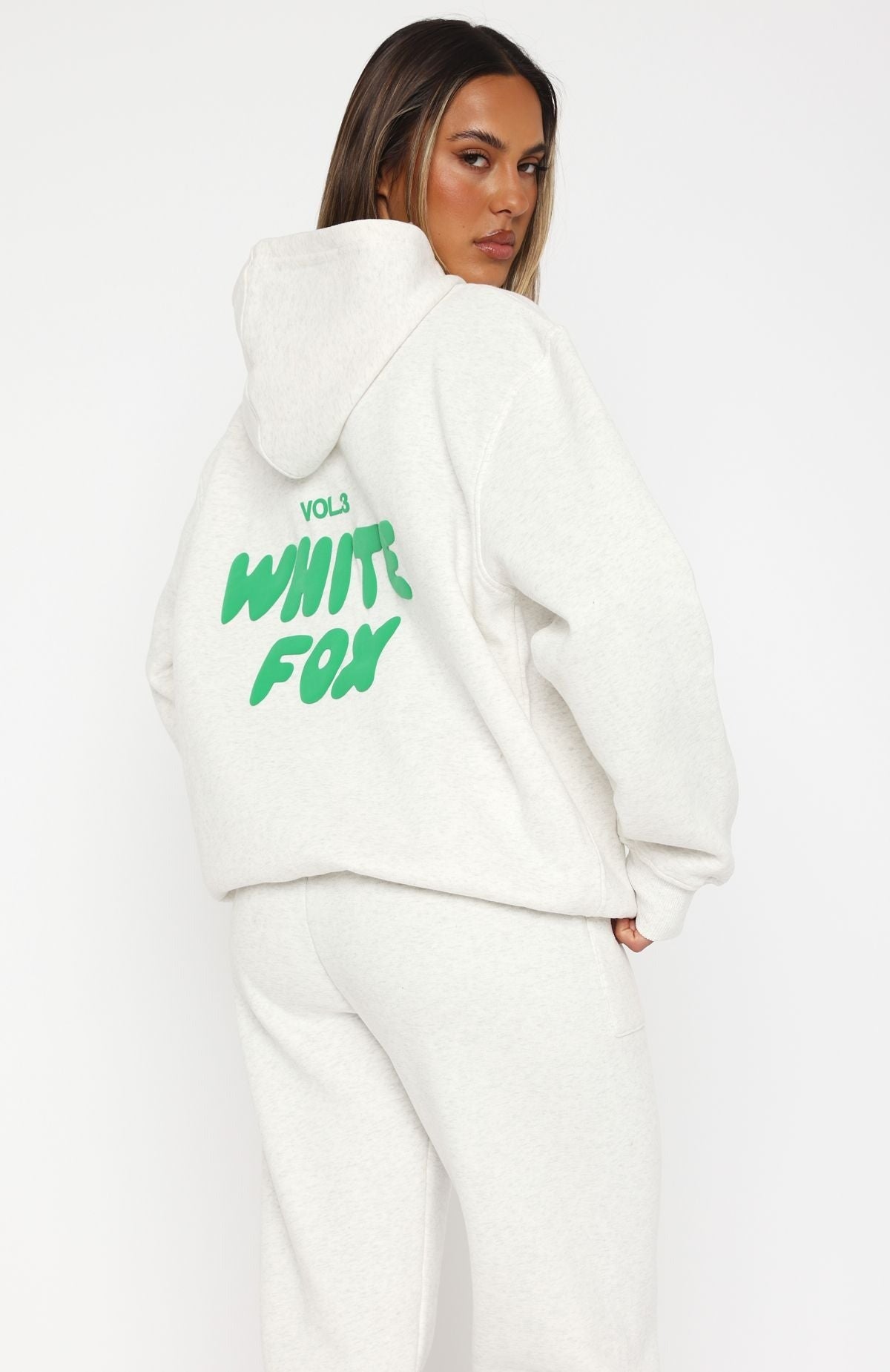 White Fox Offstage Hoodie Glacier Grey