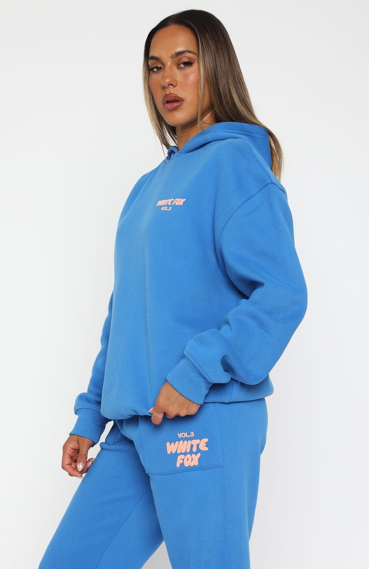 White Fox Azure Offstage Hoodie/ Blue
