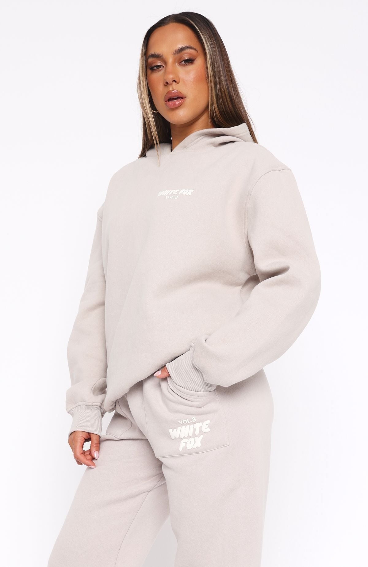 White Fox Offstage Hoodie Moon