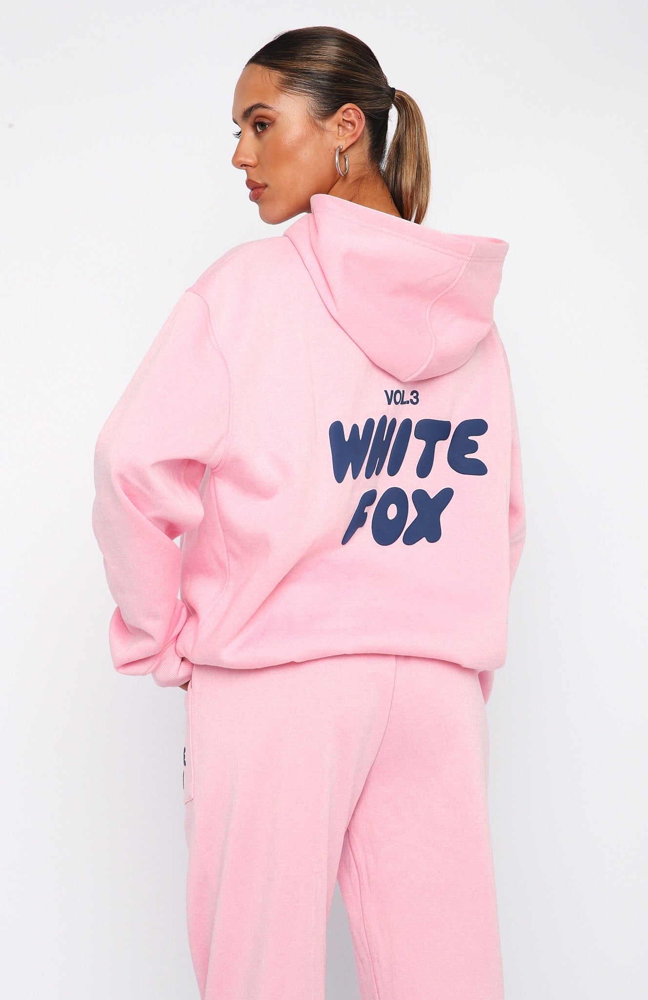 White Fox Offstage Hoodie Posy Pink
