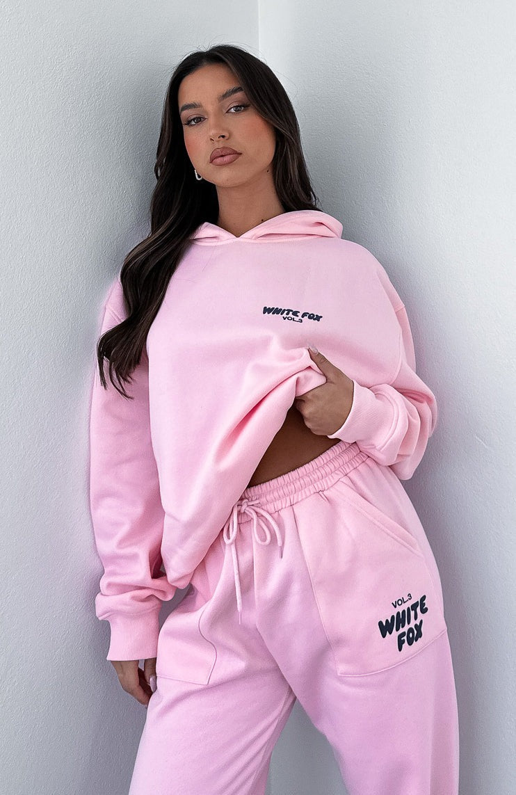 White Fox Offstage Hoodie Posy Pink