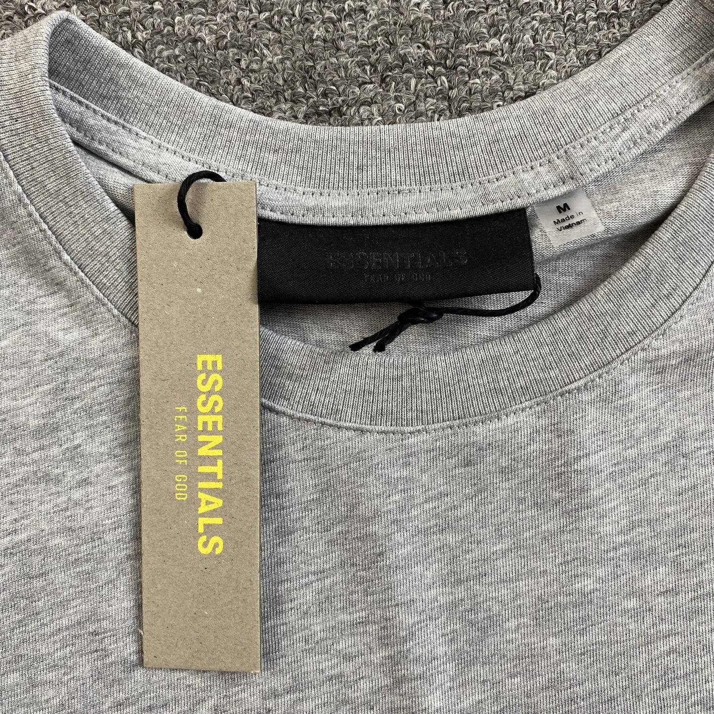 Fear of God Essentials Heat Tee Grey