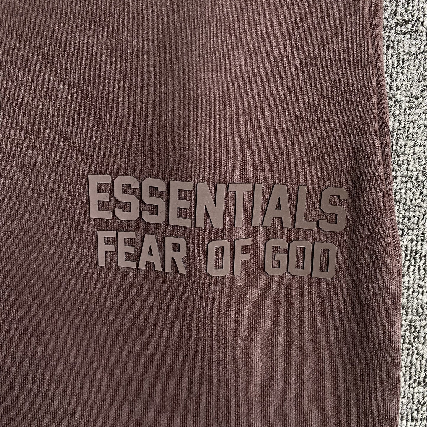 Fear Of God Essentials Pants Plum