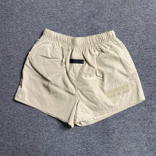 Fear of God Essentials Running Nylon Short Egg Shell