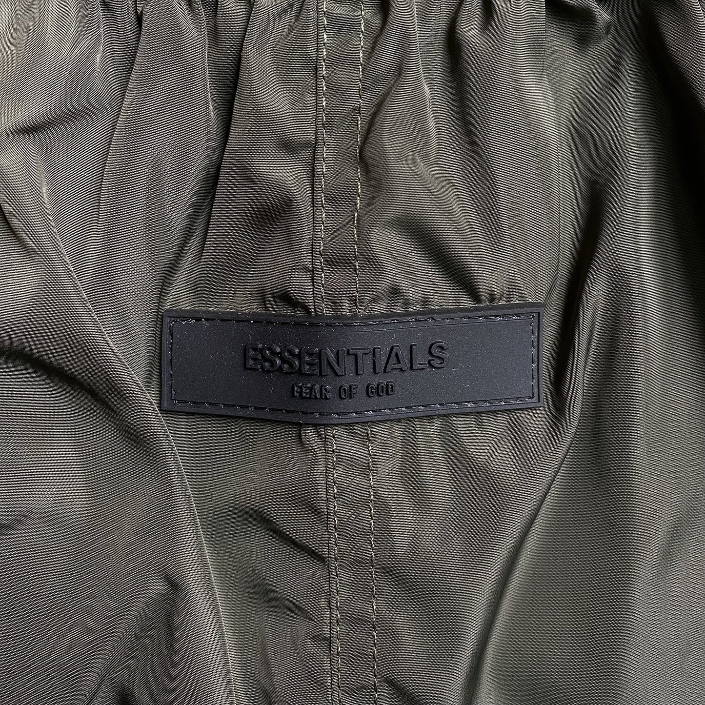 Fear of God Essentials Running Nylon Short Off Black