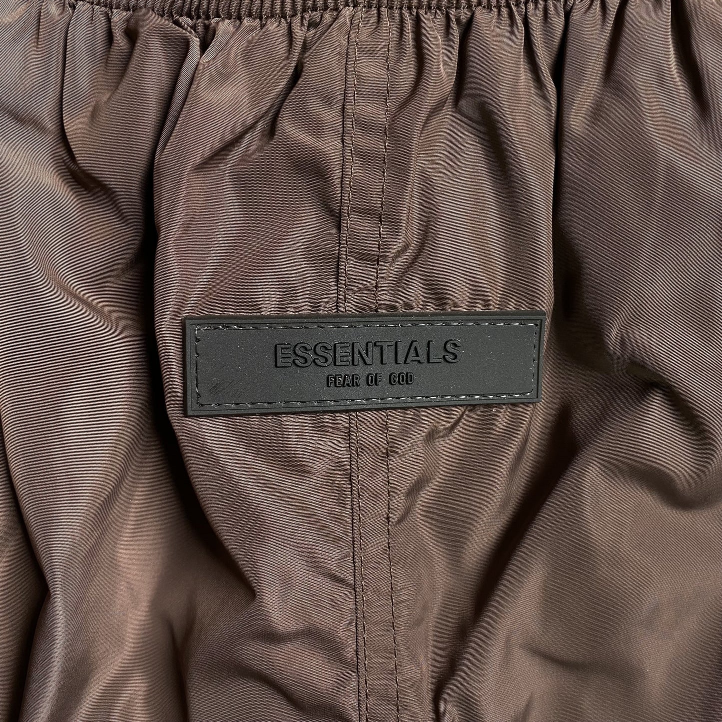 Fear of God Essentials Running Nylon Short Plum