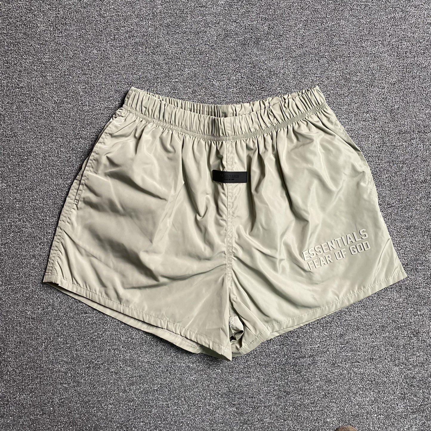 Fear of God Essentials Running Nylon Short Smoke
