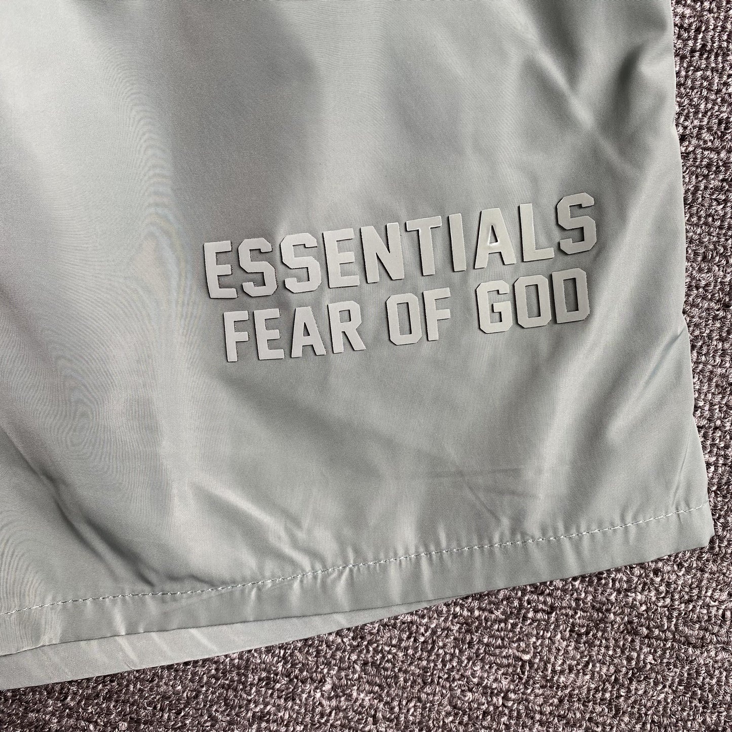 Fear of God Essentials Running Nylon Short Sycamore