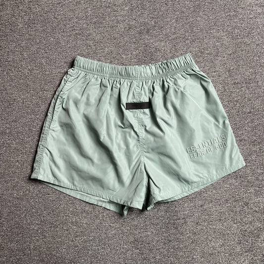 Fear of God Essentials Running Nylon Short Sycamore