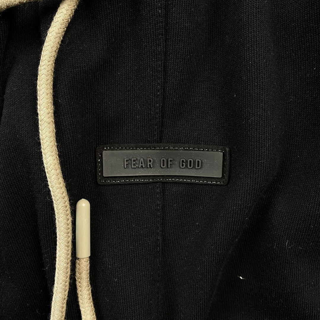 Fear Of God Essentials Small Logo Pants Jet Black
