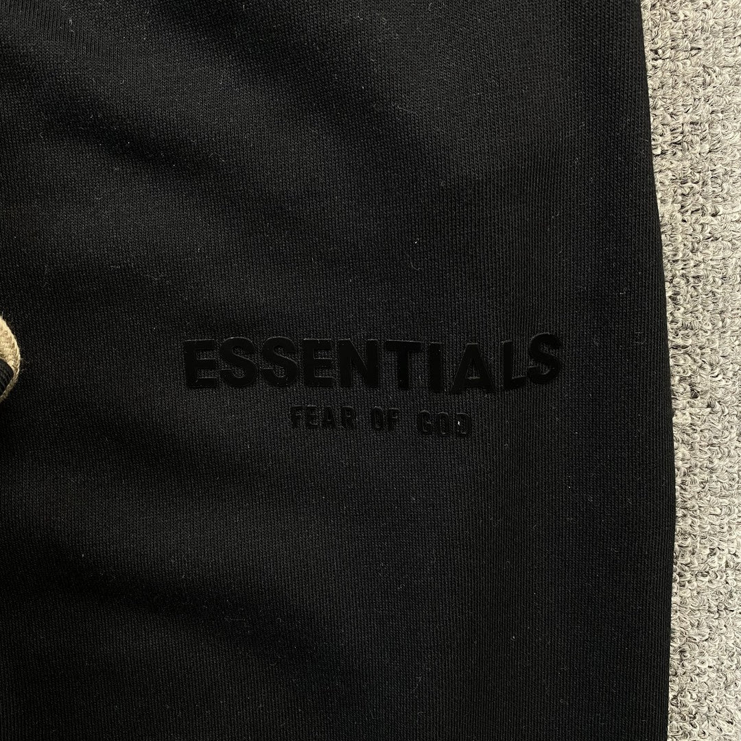 Fear Of God Essentials Small Logo Pants Jet Black