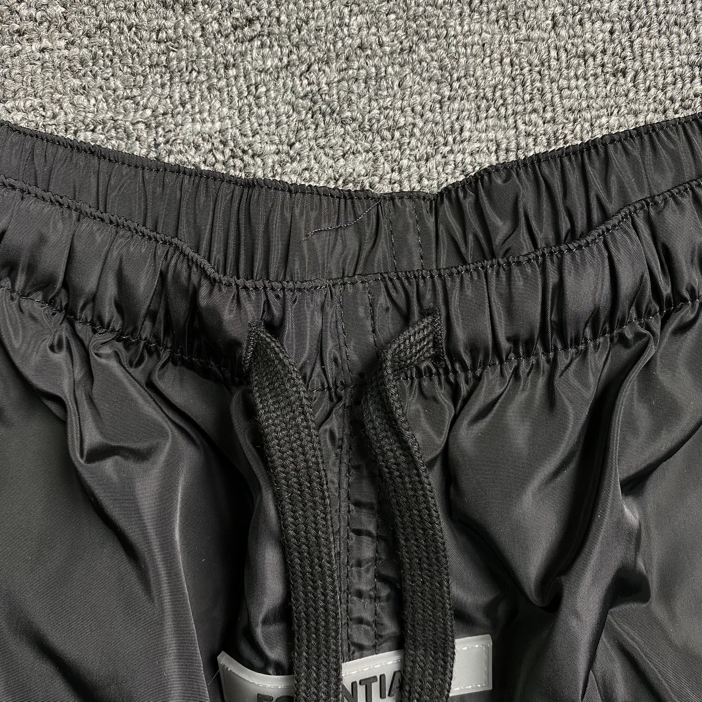 Fear of God Essentials Volley Shorts Black Reflective