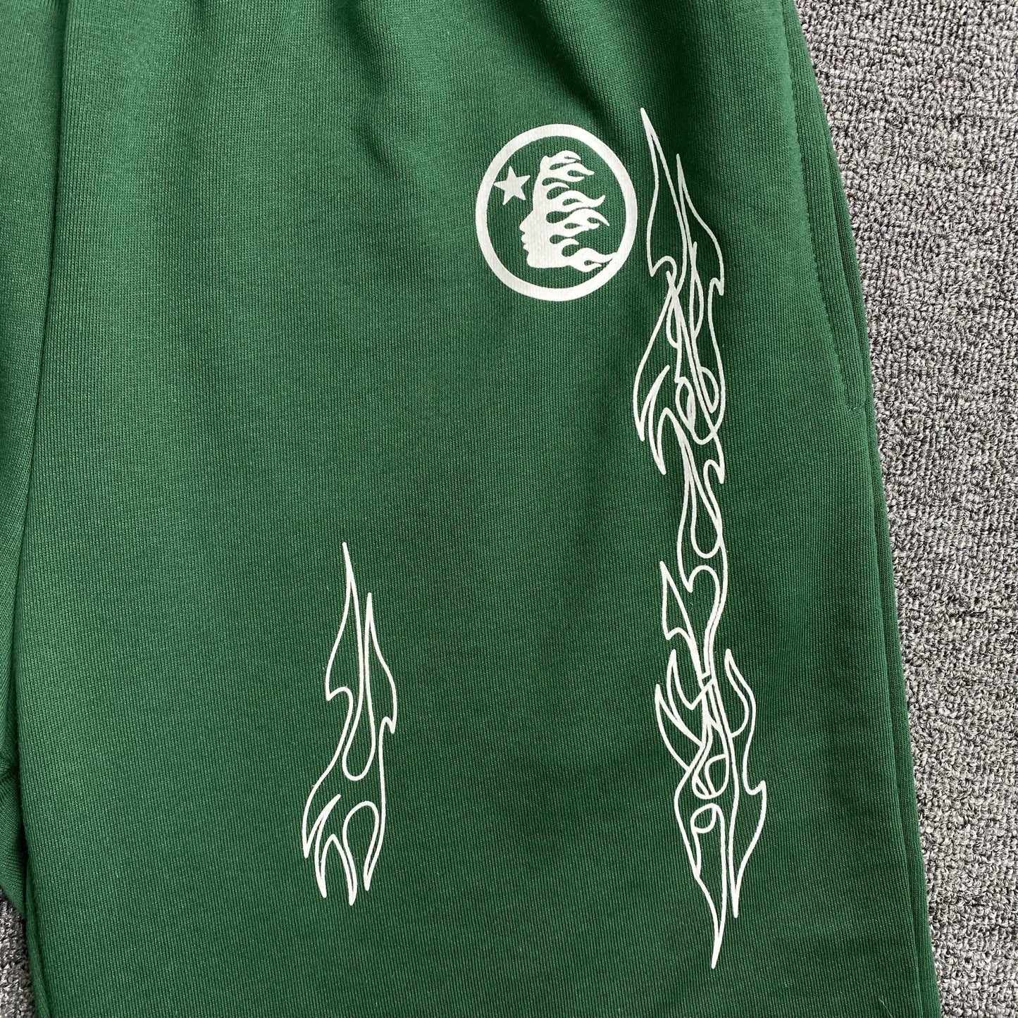Hellstar Shorts Green