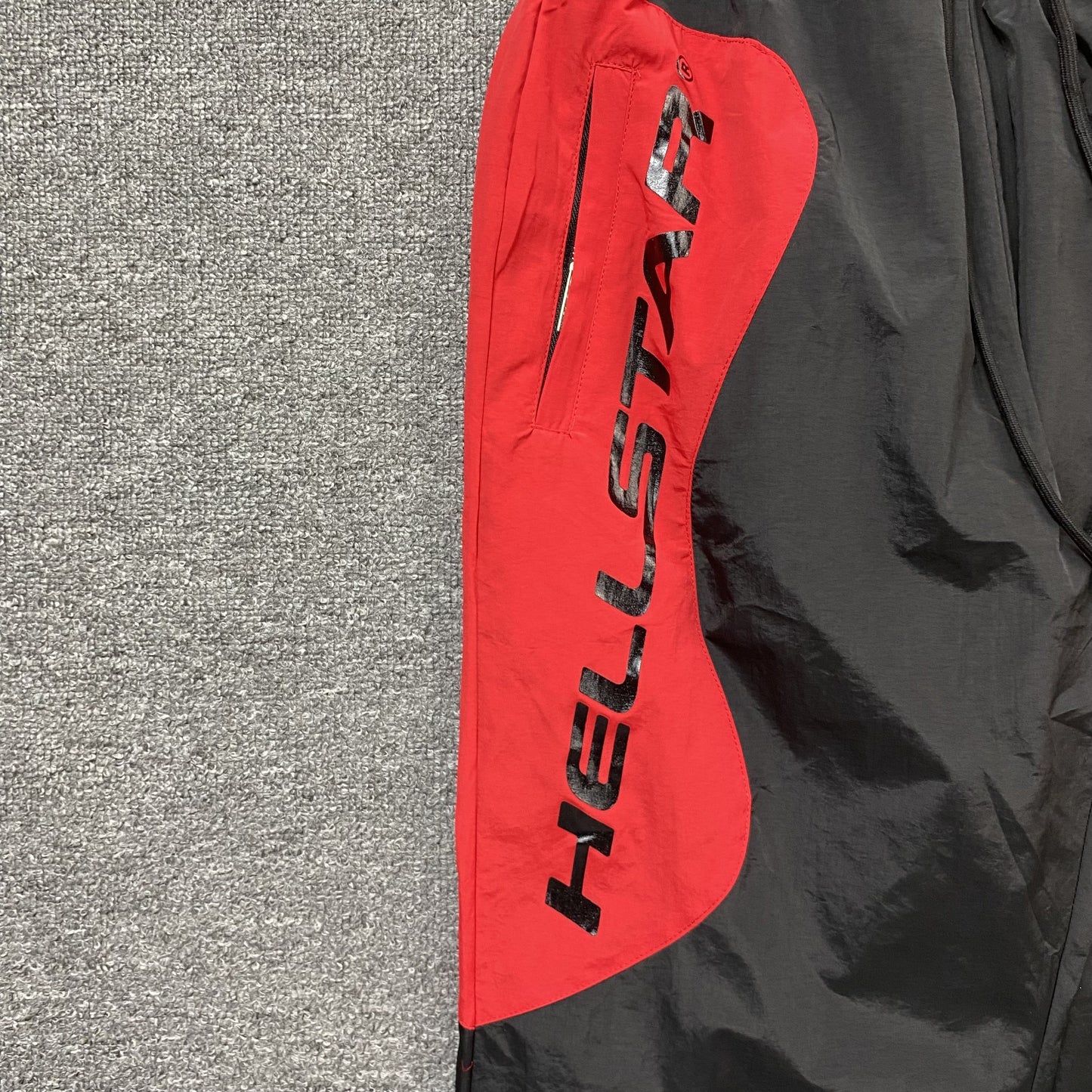 Hellstar Track Pants Black Red