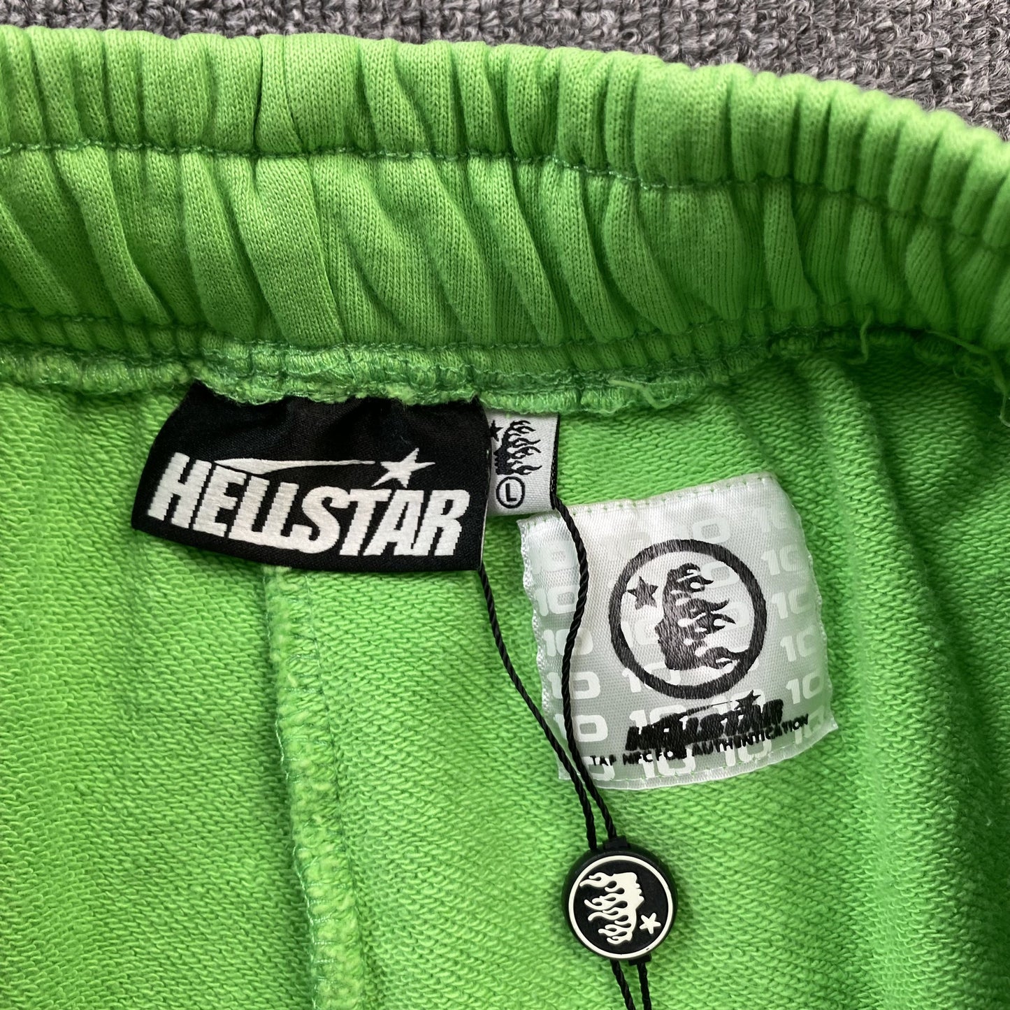 Hellstar Warm Up Shorts Green