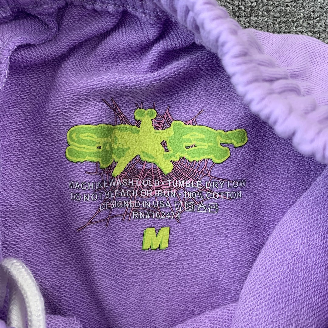 Sp5der Acai Sweatpants Purple