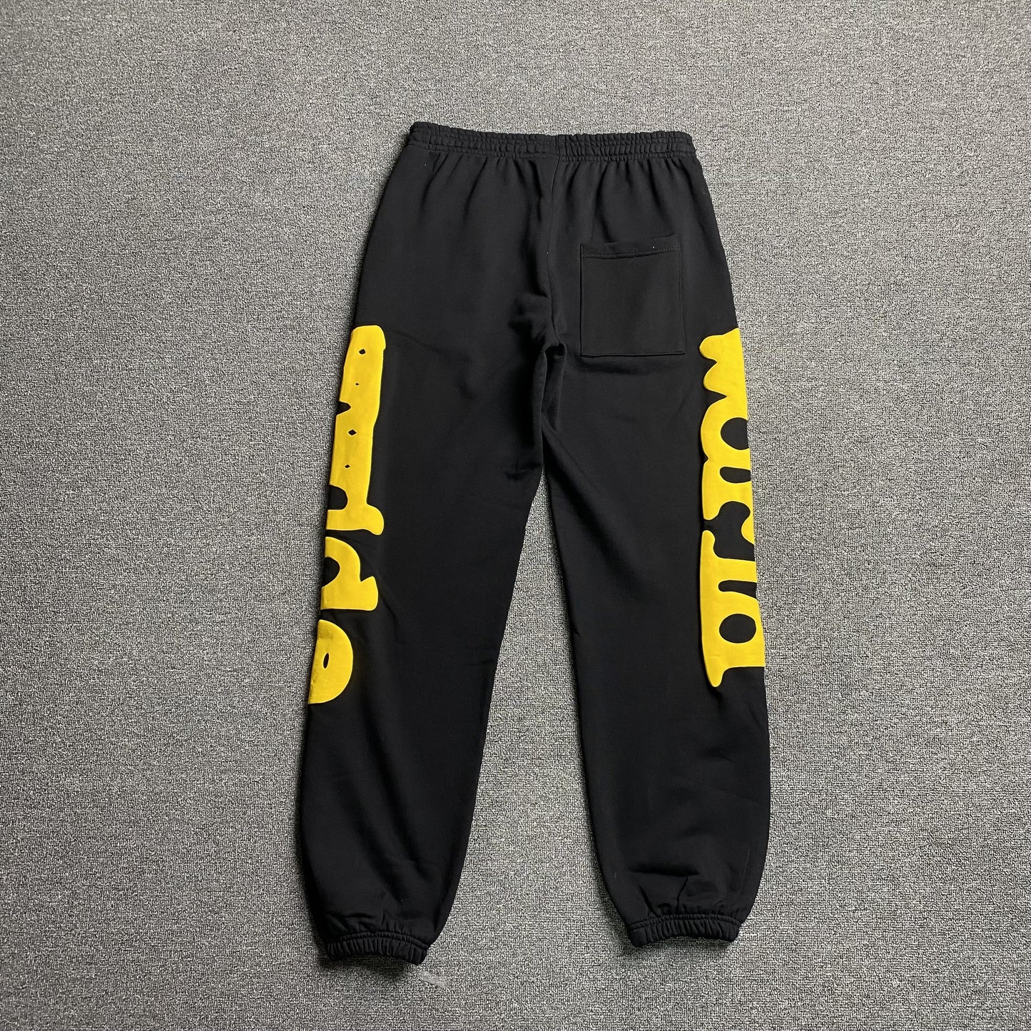 Sp5der Beluga Sweatpants Onyx Yellow