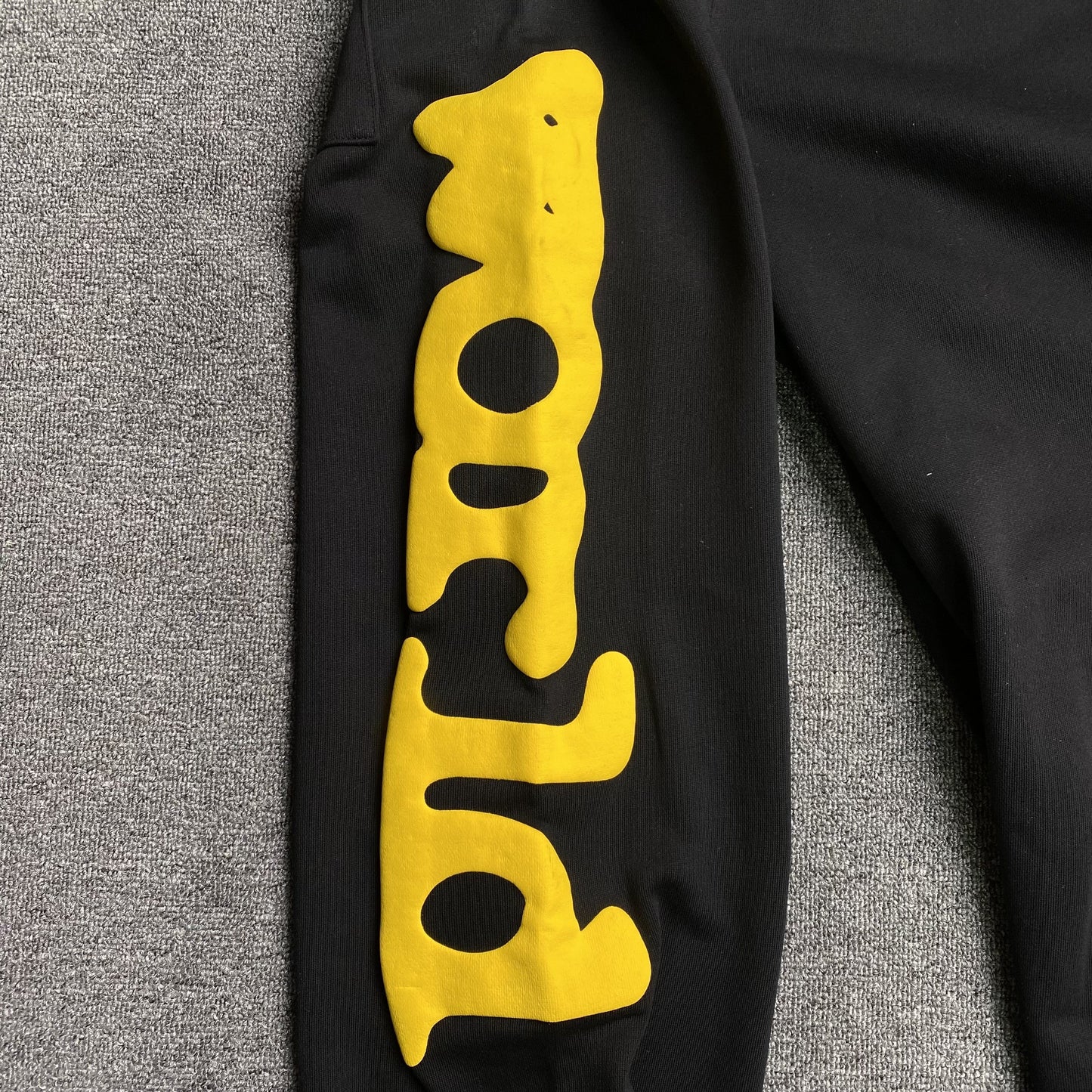 Sp5der Beluga Sweatpants Onyx Yellow