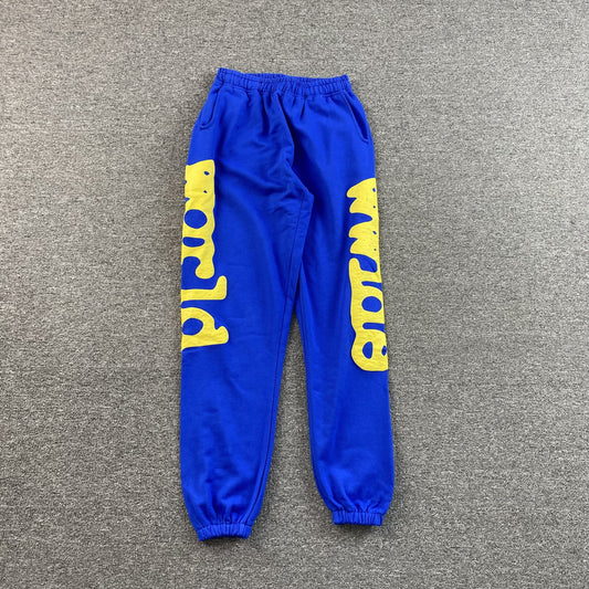 Sp5der Beluga Sweatpants Tc Blue