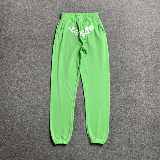 Sp5der Legacy Sweatpants Green