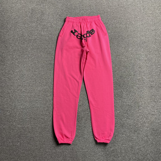 Sp5der Legacy Sweatpants Pink