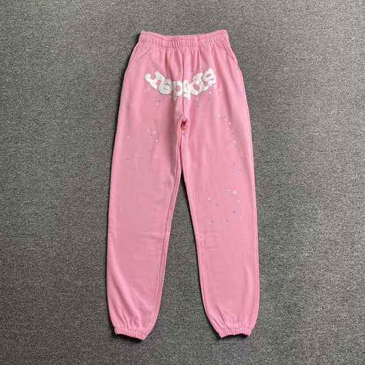 Sp5der Og Web Sweatpants Pink