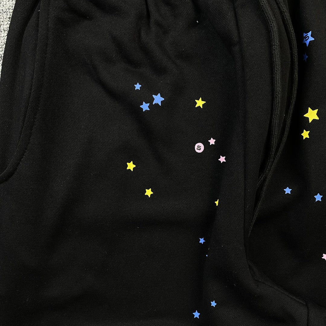 Sp5der P*Nk Sweatpants Black