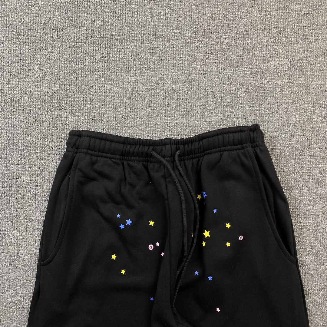 Sp5der P*Nk Sweatpants Black