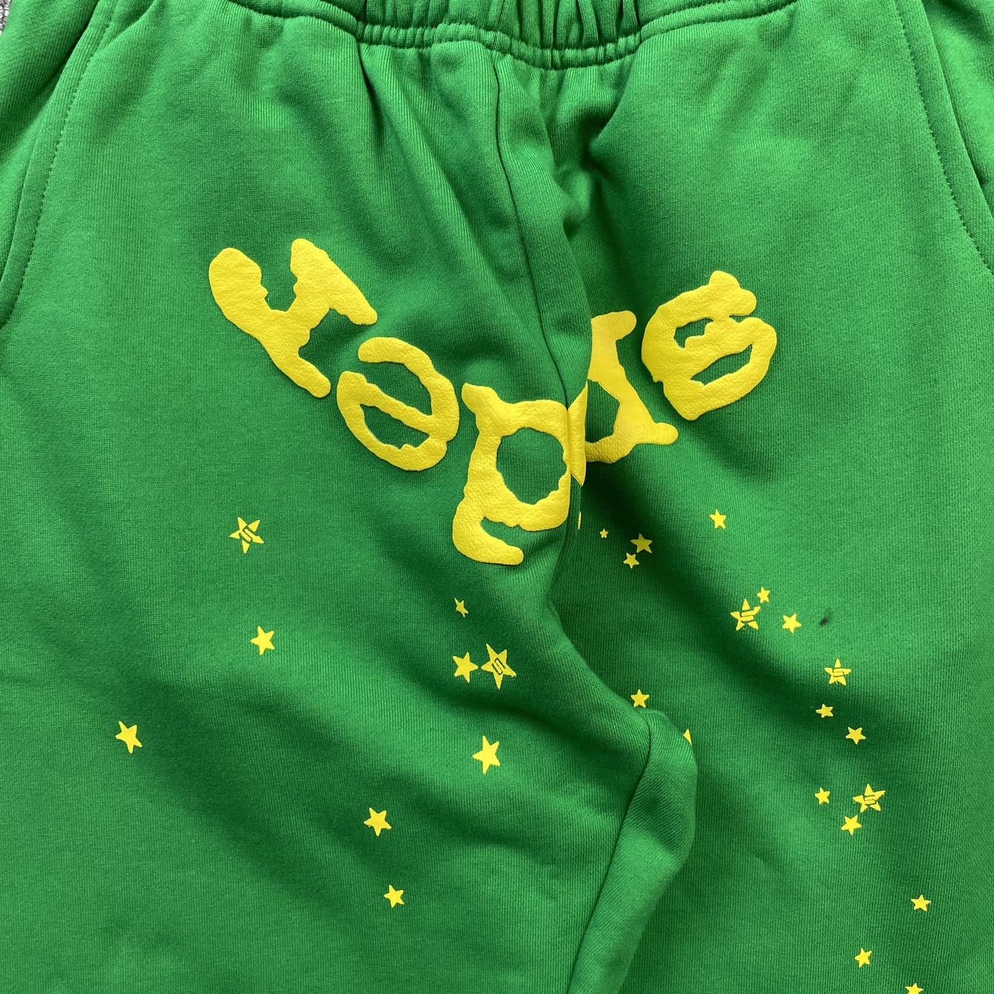 Sp5der Star Og Web V2 Sweatpants Slime Green