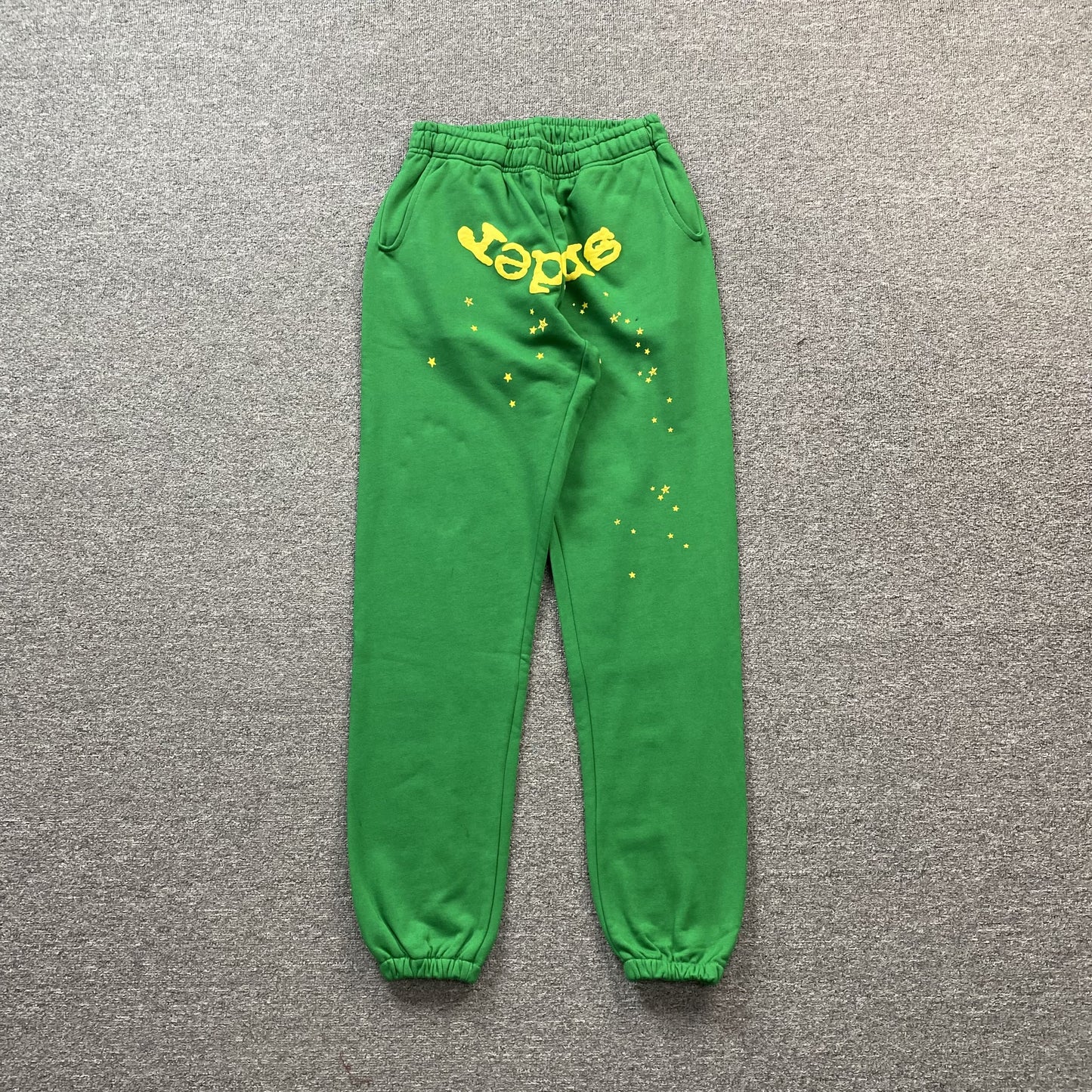 Sp5der Star Og Web V2 Sweatpants Slime Green