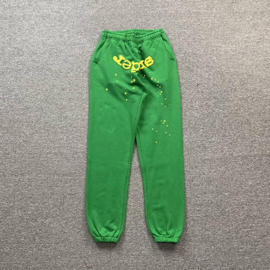 Sp5der Star Og Web V2 Sweatpants Slime Green