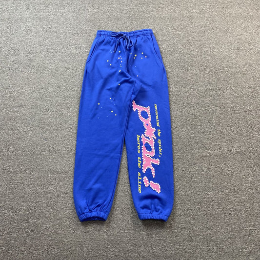 Sp5der Tc Sweatpants Blue