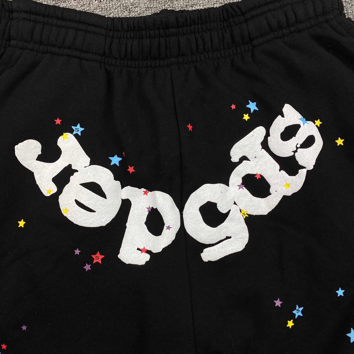 Sp5der Wait Web Sweatpants Black