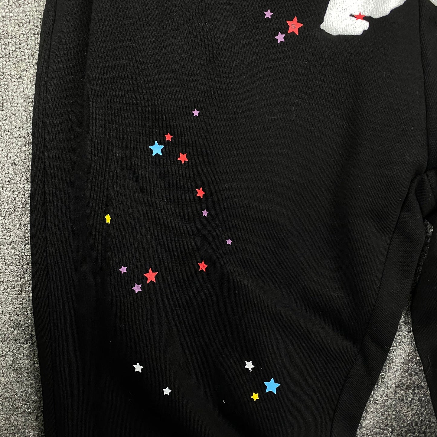Sp5der Wait Web Sweatpants Black