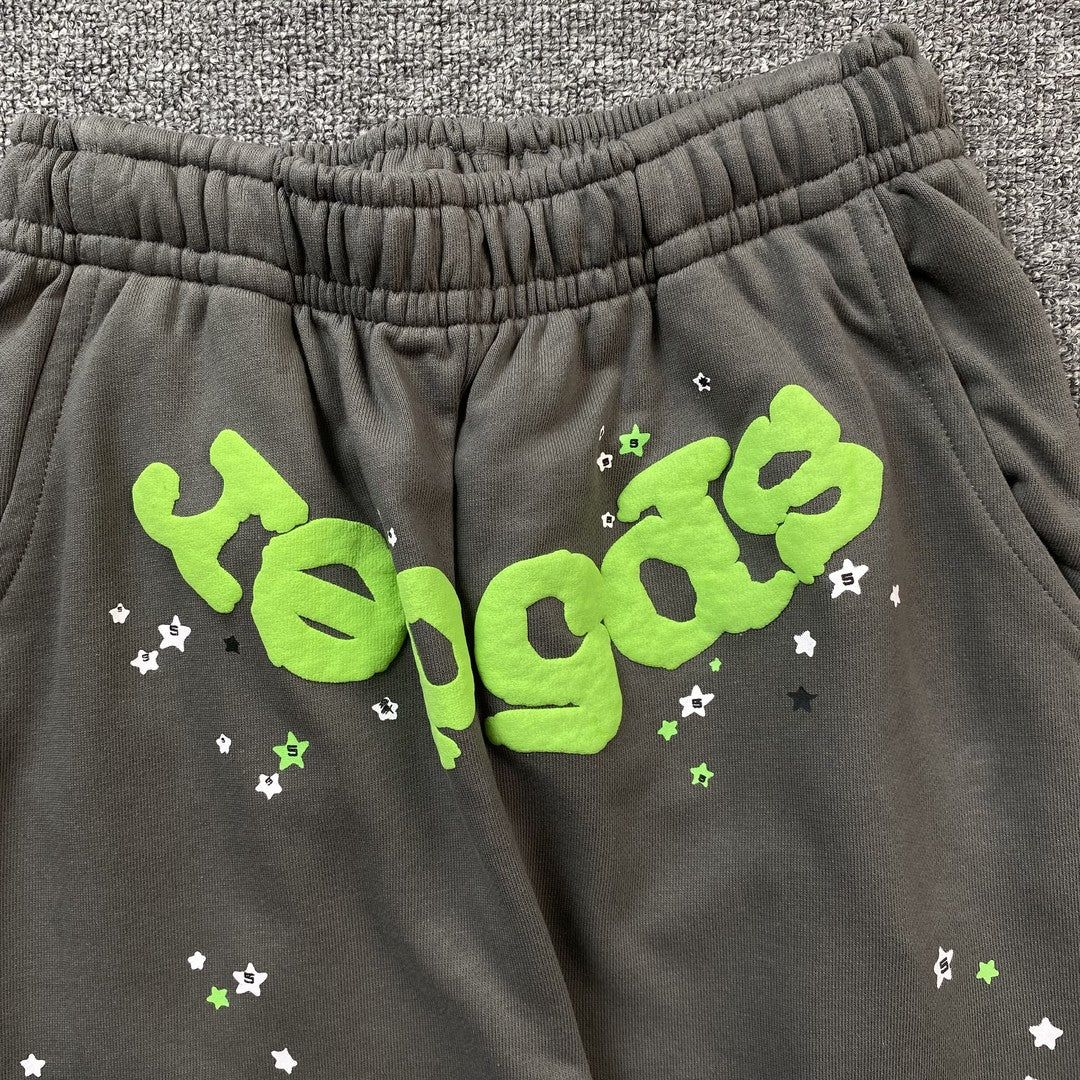 Sp5der Wait Web Sweatpants Slate Grey
