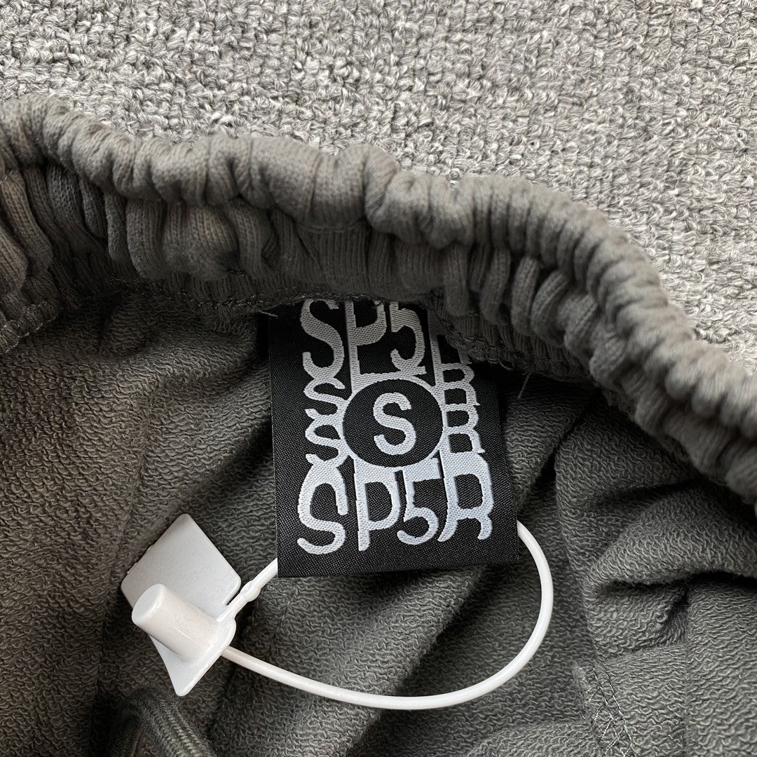 Sp5der Wait Web Sweatpants Slate Grey